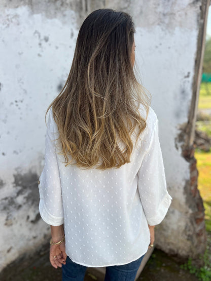 Romea | Lockere Bluse mit Ärmeln