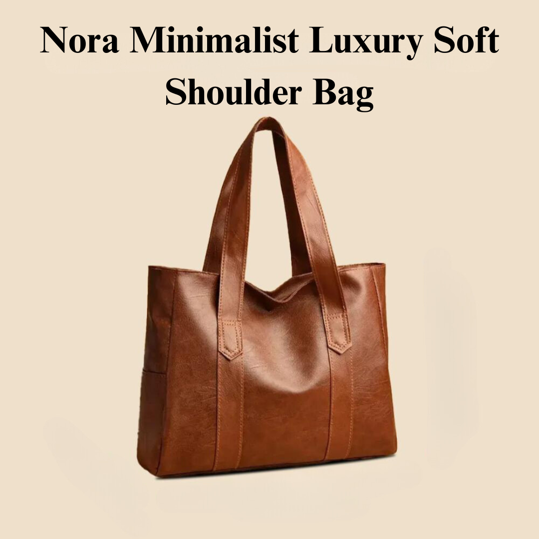 Nora | Luxuriöse, minimalistische Schultertasche