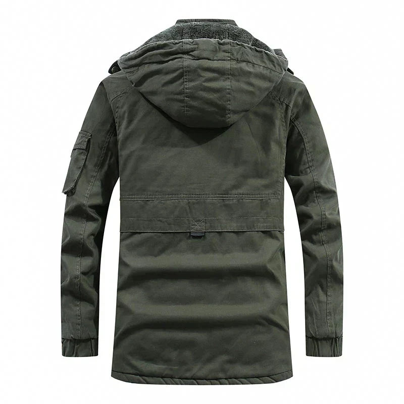 Sebastian - Warme Fleece-Kapuzenjacke