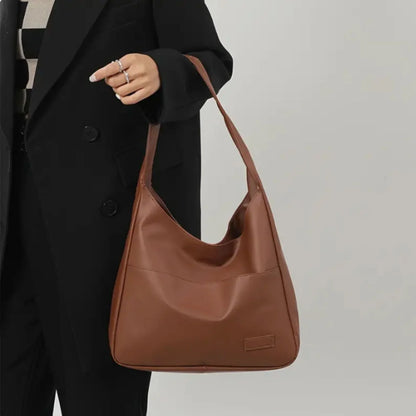 Faux Leder Schulter Tasche