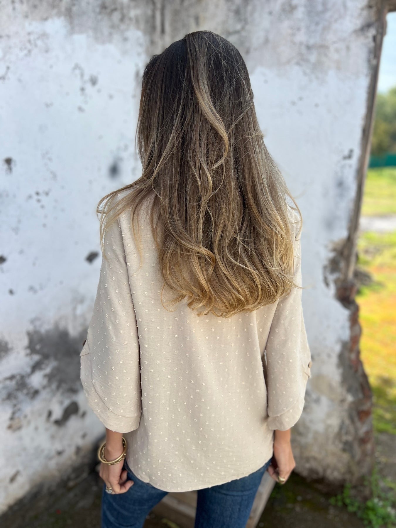 Romea | Lockere Bluse mit Ärmeln