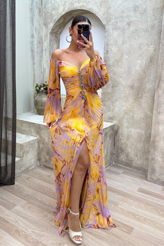 Stella™ - Elegantes, attraktives Kleid mit V-Ausschnitt