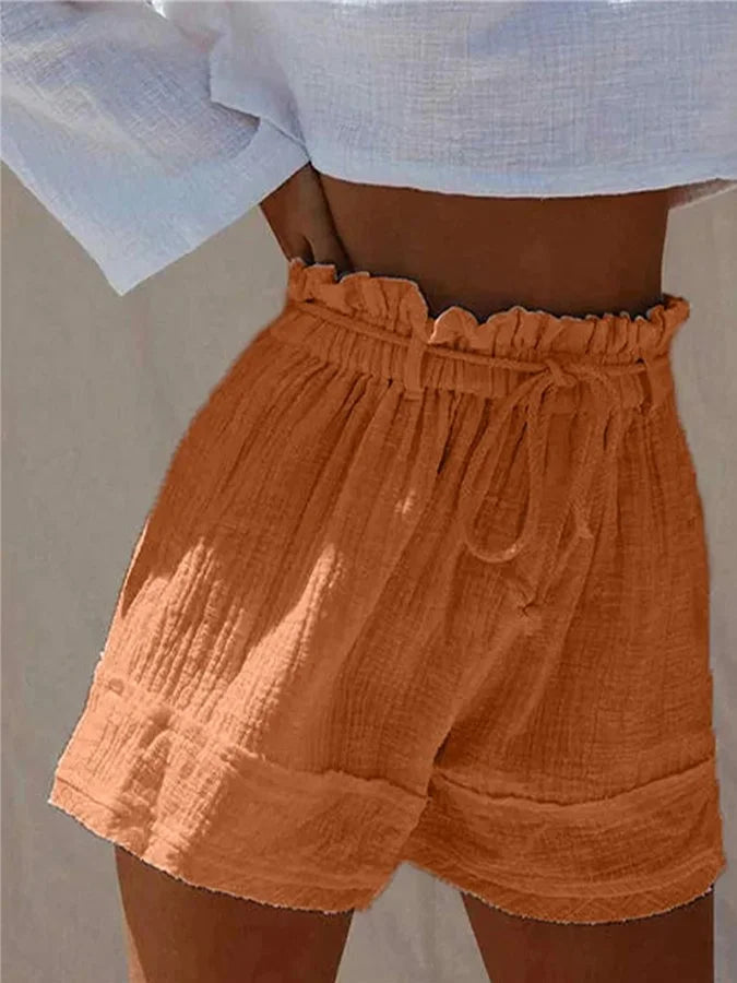 Lacey - CASUAL EN STYLISH LINEN SHORTS