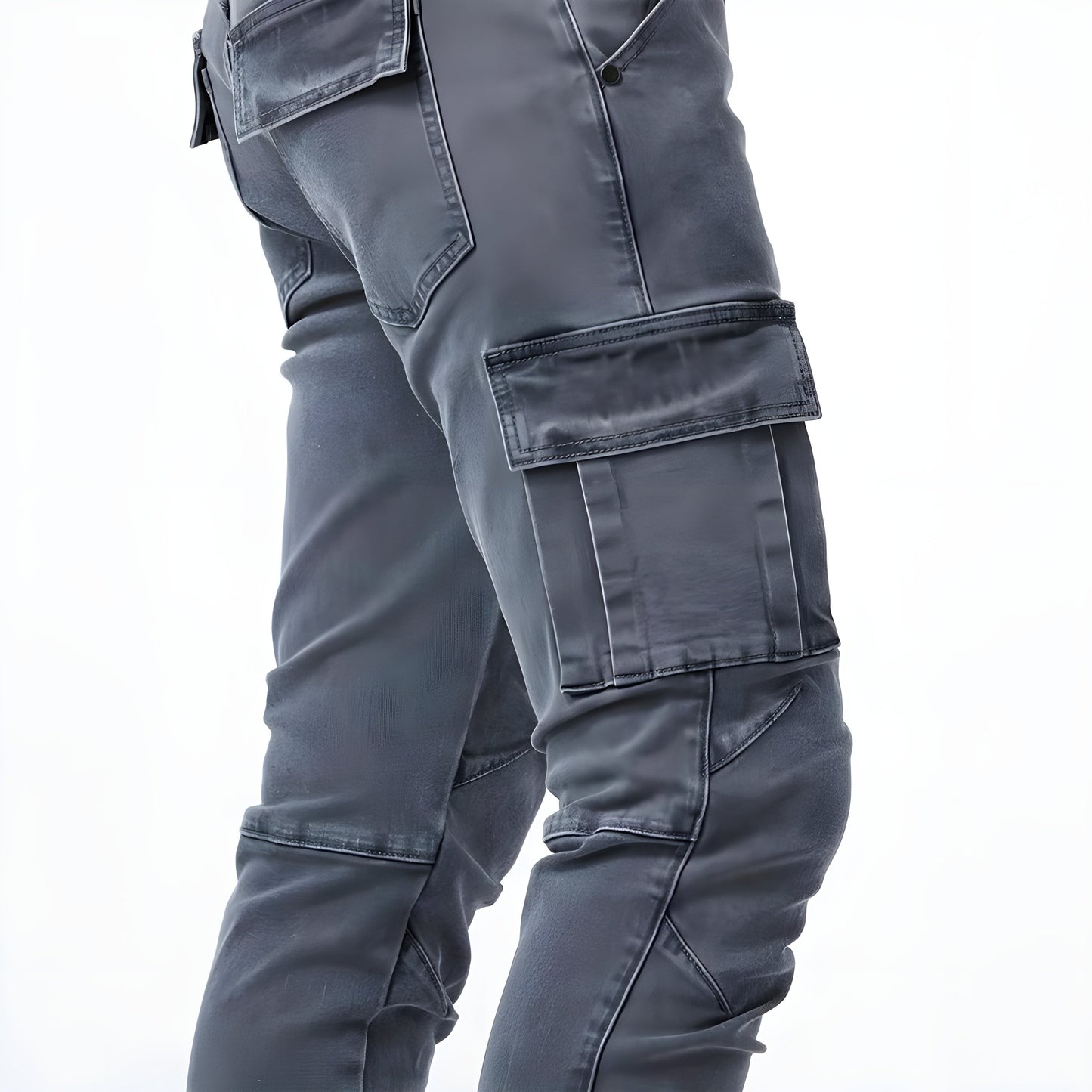 Kartosz –  Elastischem Denim Cargo Hose