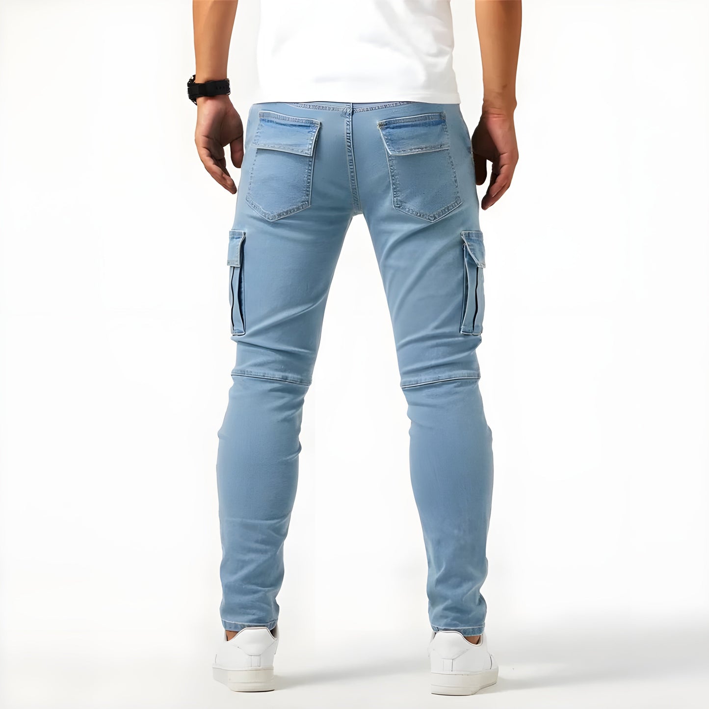 Kartosz –  Elastischem Denim Cargo Hose