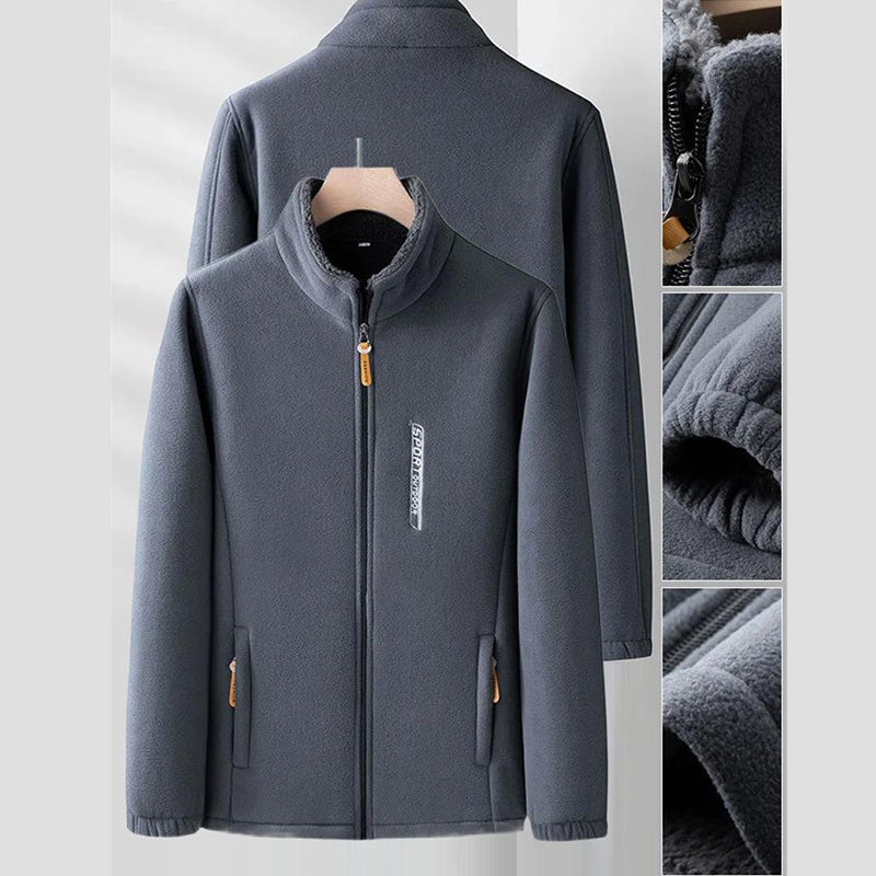 Julian | Jacke mit doppelseitigem Fleece-Futter