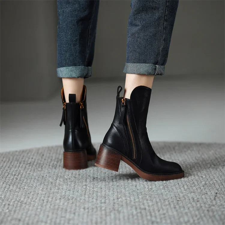 Grazia | Stiefeletten aus Leder