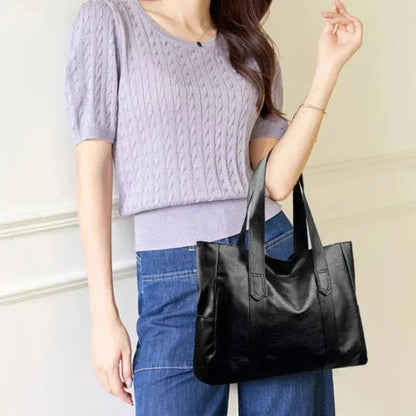 Nora | Luxuriöse, minimalistische Schultertasche