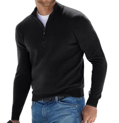 Dieter - Halber Reißverschluss Pullover