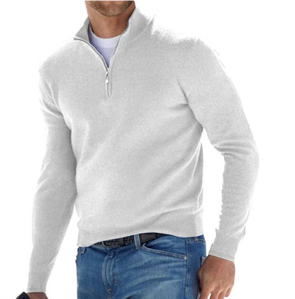 Dieter - Halber Reißverschluss Pullover