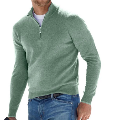 Dieter - Halber Reißverschluss Pullover