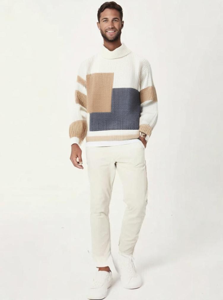 Eamon – Lockerer Passform Strickpullover