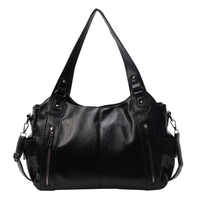 Nela | Faux Leder Tote Tasche