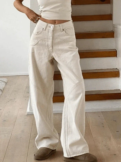 Vintage Baggy Boyfriend Jeans mit Splice